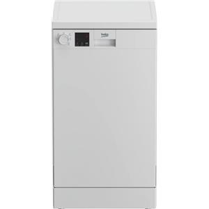 BEKO DVS05024W - Lavastoviglie Slim a Libera Installazione 45 cm 10 Coperti Classe E Bianco