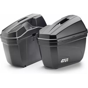 GIVI Coppia Valigie Laterali E22 Nero - GIVI
