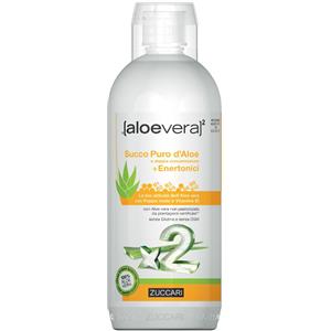 ZUCCARI Srl Zuccari, AloeVera2 Succo Puro D'Aloe + Enertonici, 1 litro