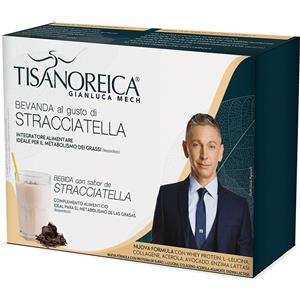 GIANLUCA MECH Srl Tisanoreica Bevanda Stracciatella 4x28g - Gusto Delizioso e Nutrizione Equilibrata