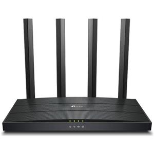TP-LINK Router tp-link archer ax12 wireless wi-fi 6 ax1500 300 mbps a2.4 ghz+1201mbps a 5 ghz, 4antenne 1ghz dual core cpu
