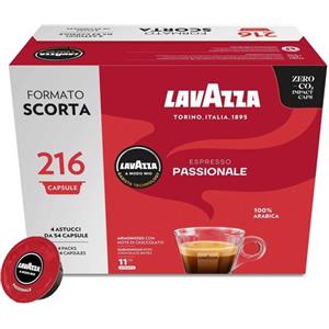Lavazza A Modo Mio capsule caffè Espresso Passionale 216 pz