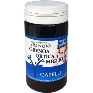 LABORATORIO ERBORISTICO SYGNUM Sygnum Serenoa Ortica Miglio Integratore Per I Capelli 80 Capsule