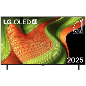 LG OLED AI OLED55B56LA TV Serie B5 55'' 4K, α8 Gen2, Dolby Vision, 20W, 4 HDMI con VRR 120Hz, G-Sync, Smart TV WebOS 25