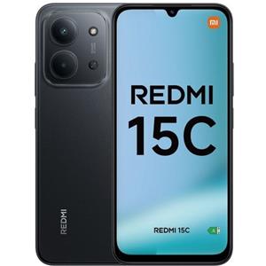 Xiaomi Smartphone Xiaomi Redmi 15C 6.9'' 4GB/128GB/4G/Dual Sim/Nero mezzanotte [MZB0KOAEU]