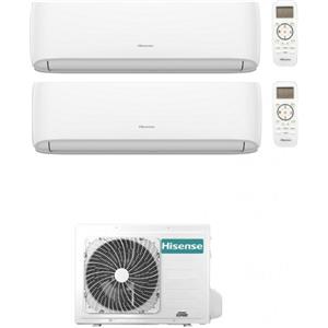 Hisense Condizionatore Climatizzatore Hisense Dual Split Inverter R-32 Hi-Comfort 9000+9000 BTU Con 2AMW35U4RGC WiFi Integrato 9+9