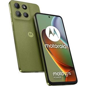 MOTOROLA - Smartphone MOTO G15 POWER 8-512 - Iguana Green