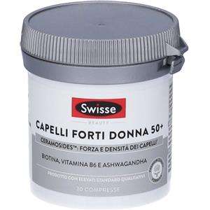 Swisse Capelli Forti Donna 50+ 30 pz Integratore Rinforzante Compresse