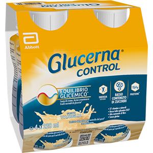 ABBOTT Srl GLUCERNA CONTROL VAN 4X220ML