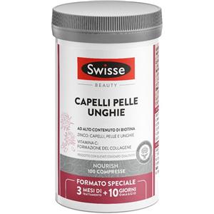 HEALTH AND HAPPINESS (H&H) IT. Swisse Capelli Pelle Unghie - Integratore per capelli sani e forti - 100 compresse