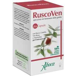 Aboca RuscoVen Plus Integratore per la Salute del Microcircolo 50 Opercoli