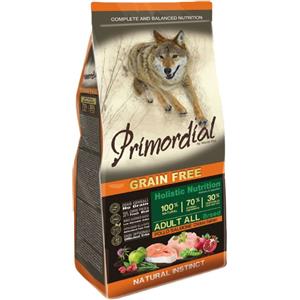 Primordial dog holistic grain free adult pollo e salmone 12kg