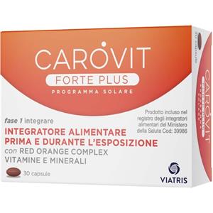 CAROVIT FORTE PLUS PROGRAMMA SOLARE 30 CAPSULE