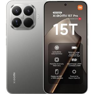 Xiaomi 15T Pro 5G Dual Sim 12GB / 512GB - Grey - EUROPA