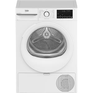 Beko Asciugatrice 8 Kg Classe C (Ex A+++) Inverter con Pompa di Calore Profondità 61 cm Vapore colore Bianco - BMT481WI-IT