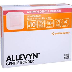 Smith & Nephew - Allevyn Gentle Border 10X10 Cm Confezione 10 Pezzi
