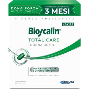 GIULIANI SpA Bioscalin Total Care - 90 compresse uomo-donna - 3 mesi di trattamento