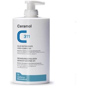 UNIFARCO Ceramol 311 Olio Detergente Viso Corpo Flacone 400 ml - UNIFARCO - 934865421