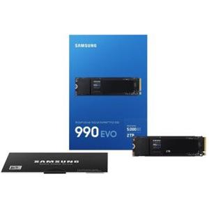 Samsung 990 EVO MZ-V9E2T0BW - SSD - crittografato - 2 TB - interno - M.2 2280 - PCIe 5.0 x2 (NVMe) - MZ-V9E2T0BW
