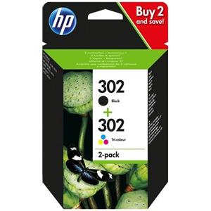 HP ORIGINAL HP Multipack nero / differenti colori X4D37AE 302 ~320 Seiten