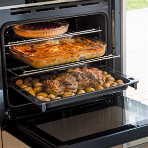 FRANKE Forno Elettrico Multifunzione Capacità 73 Lt, Classe Energetica A+, Acciaio Inox + Vetro Nero - 116.0606.101 -