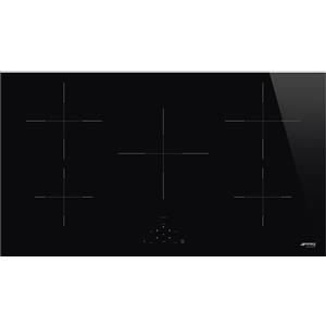SMEG Piano Cottura a induzione, Estetica Universale, Nero, 90 cm - SI2951D
