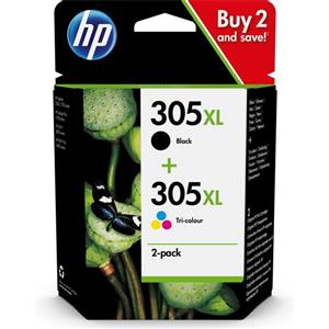 HP Cartuccia stampante HP 305XL (6ZA94AE) - Nero + 3 colori Alta capacità Multipack