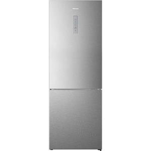 HISENSE Frigorifero Combinato a Libera Installazione Total No Frost, 185 cm da 495 Litri, Classe Energetica E, Inox - RB645N4BIE