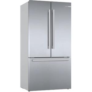 BOSCH Frigorifero multidoor da libera installazione, serie 8, 183 x 90.5 cm Acciaio spazzolato anti-impronta - KFF96PIEP