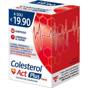 F&F Colesterol act plus forte 60 compresse - F&F - 982754297