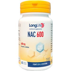 Longlife Nac 600 mg 60 cps