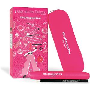 Diego Dalla Palma Kit Myhappytoy Mascara + Matita Occhi Nera 01 + Pochette