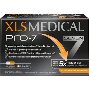 Perrigo italia srl Xls Medical Pro-7 Trattamento E Prevenzione Del Sovrappeso, 180 Capsule
