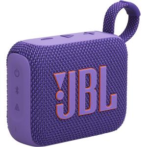 JBL Go 4, Sistema audio portatile waterproof e dustproof, Viola