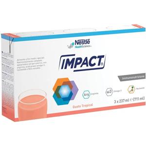 Nestle' Impact Oral Tropical 3x237ml