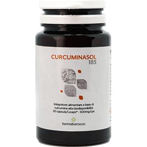 FARMABAROCCO Srl Curcuminasol 185 - Integratore per il sistema immunitario - 30 capsule