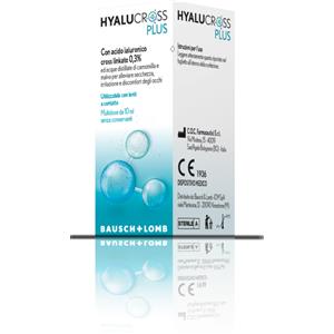 BAUSCH & LOMB-IOM SpA Hyalucross Plus Collirio Multidose Flacone 10mL