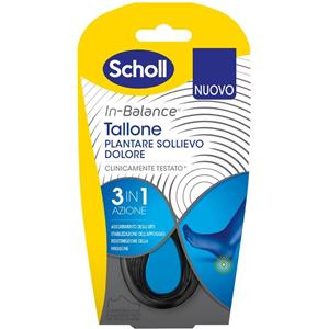 DR SCHOLL'S IGIENE E CURA DEI PIEDI Scholl plantare tallone m 2 pezzi
