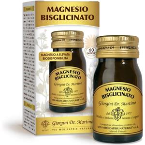 DR.GIORGINI SER-VIS Srl Magnesio bisglicinato 60 pastiglie 500 mg - GIORGINI - 951164209