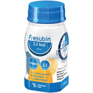 Fresenius Kabi - Fresubin 3,2 kcal Drink Vaniglia-Caramello Proteico Confezione 125 Ml (Scadenza Prodotto 28/10/2026)
