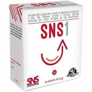 Erbenobili Sns1 30 Bustine Integratore Alimentare Amminoacidi Vitamina B6 e Zinco