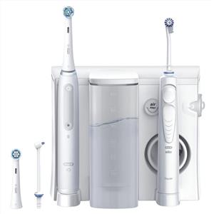 ORAL B PROCTER GAMBLE ORAL-B - Spazzolino + idropulsore HEALTH CENTER-Bianco