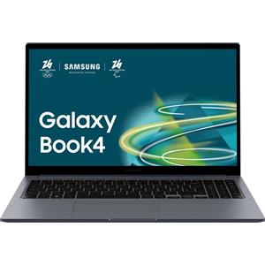Samsung Notebook Samsung Galaxy Book4 Laptop, Intel® Core™ 7 150U, 16GB RAM, 512GB SSD, 15.6", Windows 11 Home, Moonstone Gray