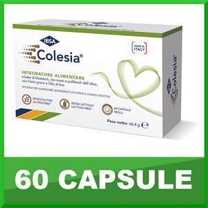 Ibsa Colesia Soft Gel 60 Capsule Molli (Lunghissima Scadenza)