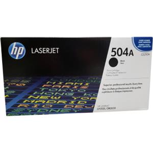 HP 504A (CE250A) NERO TONER - 5000 PAGES | PER COLOR LASERJET CM3530