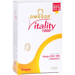 U.G.A. Nutraceuticals Srl Omegor Vitality 1000 60cps Mol
