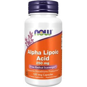 NOW FOODS Acido alfa lipoico 250 mg 120 St