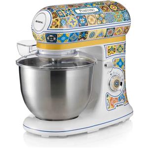 Ariete 1588 Positano, impastatrice planetaria, 7 velocità, 2400 Watt, 5,5 litri, Tazza Acciaio Inox"