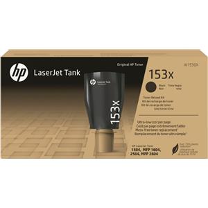 Hp kit ricarica toner nero originale laserjet tank 153x