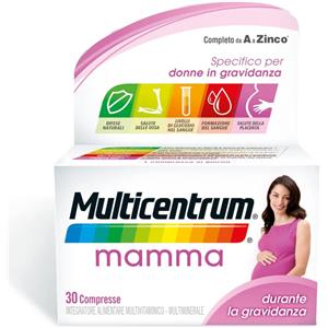 Multicentrum Mamma 30 Compresse Integratore Gravidanza